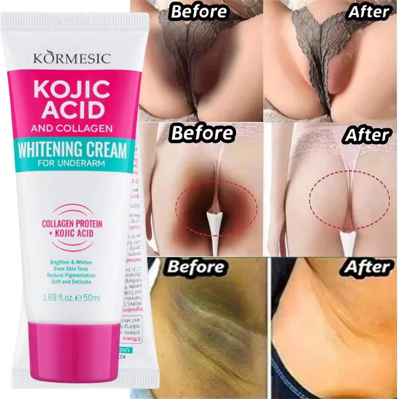 Brightening Serum Cream – Underarm, Knee & Intimate Areas Brightening Body Serum Qme 1pc