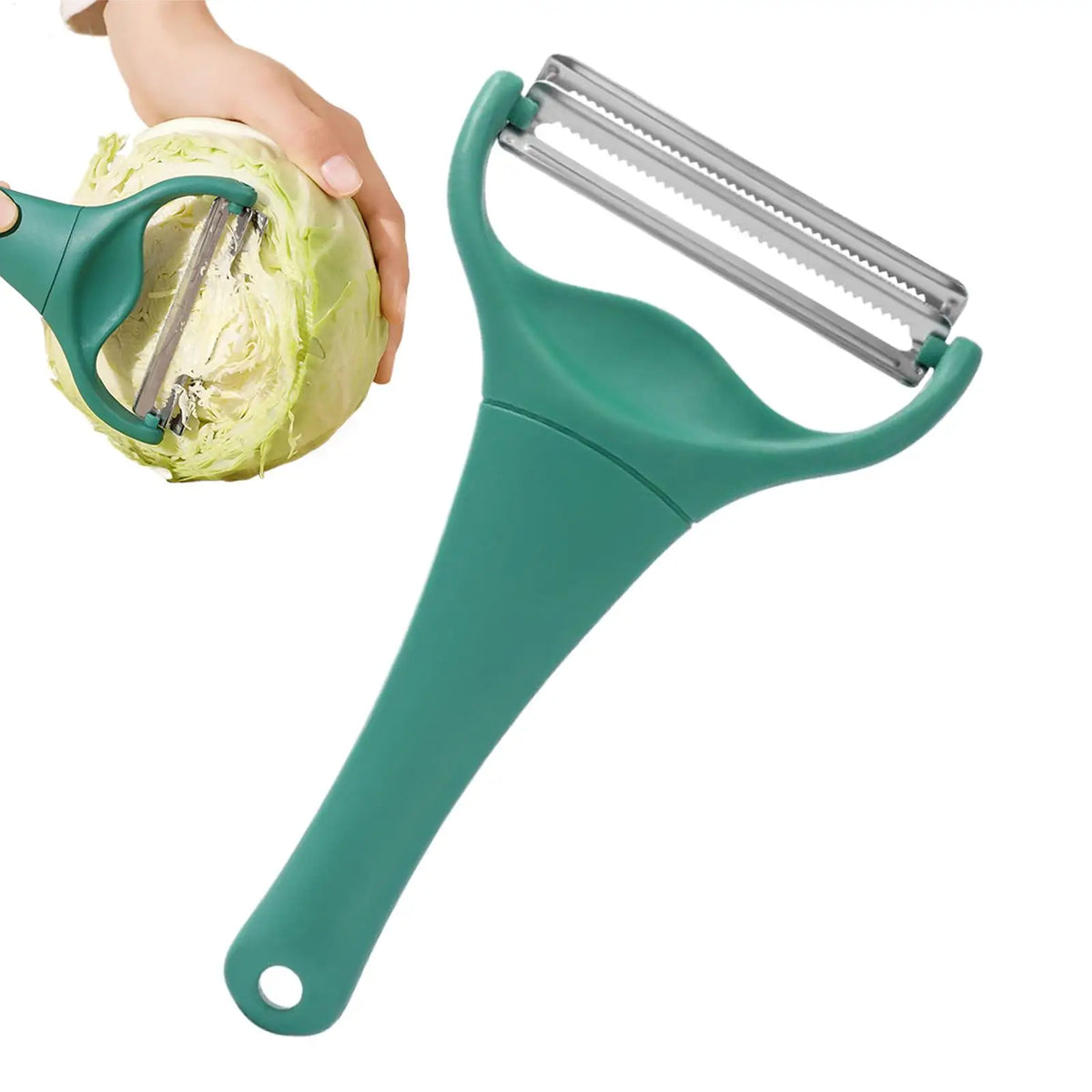 Handheld Cabbage Grater & Multi-Function Kitchen Peeler Vegetable Grater Peeler Qme