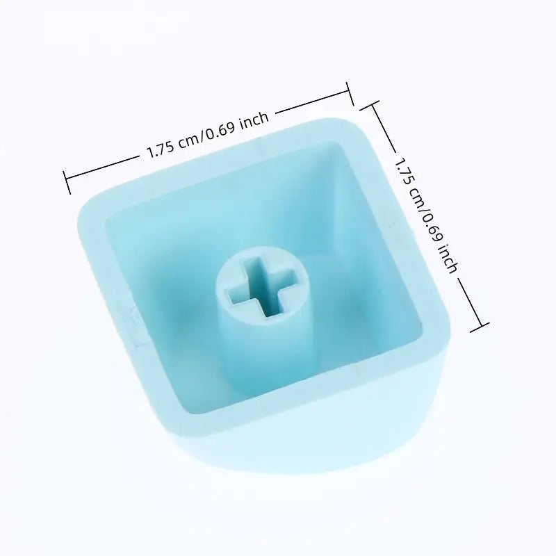 Heart Shaped Blank PBT Cherry Keycaps 1U DIY 10 Pack Mechanical Keyboard Keycaps Qme