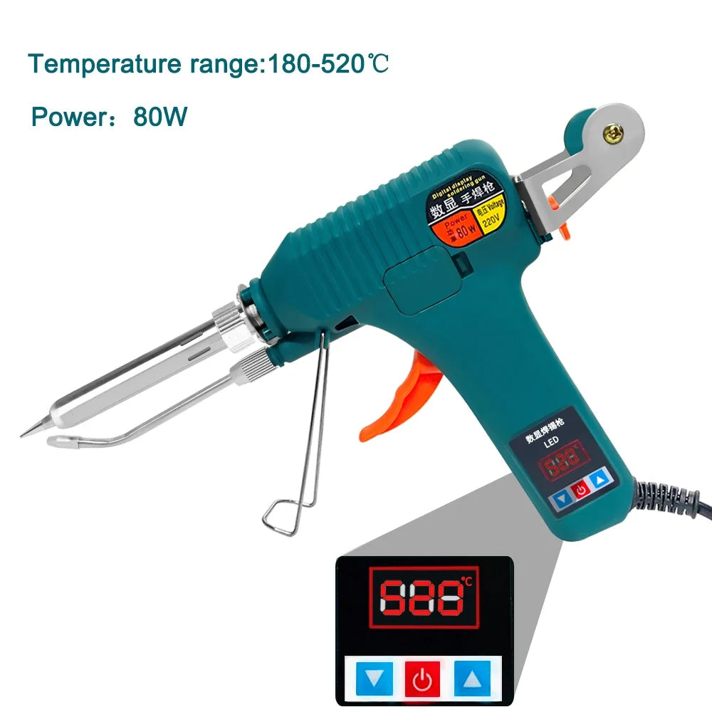 Electric Soldering Iron Gun – Internal Heating & Auto Tin Feed Soldering Iron Gun Qme