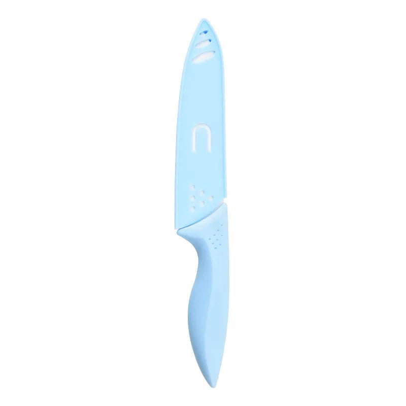Xituo Ceramic Knife with Sheath – Sharp Kitchen Utility Knife Ceramic Kitchen Knife Qst blue 6inh