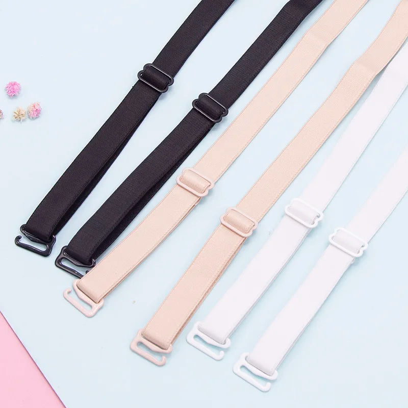 Women's Slip-Resistant Double Shoulder Elastic Bra Straps Bra Straps Qme