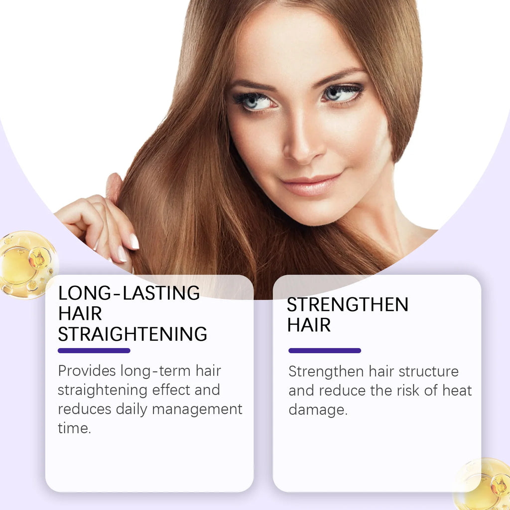 Hoygi Protein Hair Straightening Cream – Smooth & Frizz-Free Hair Straightening Cream Qst