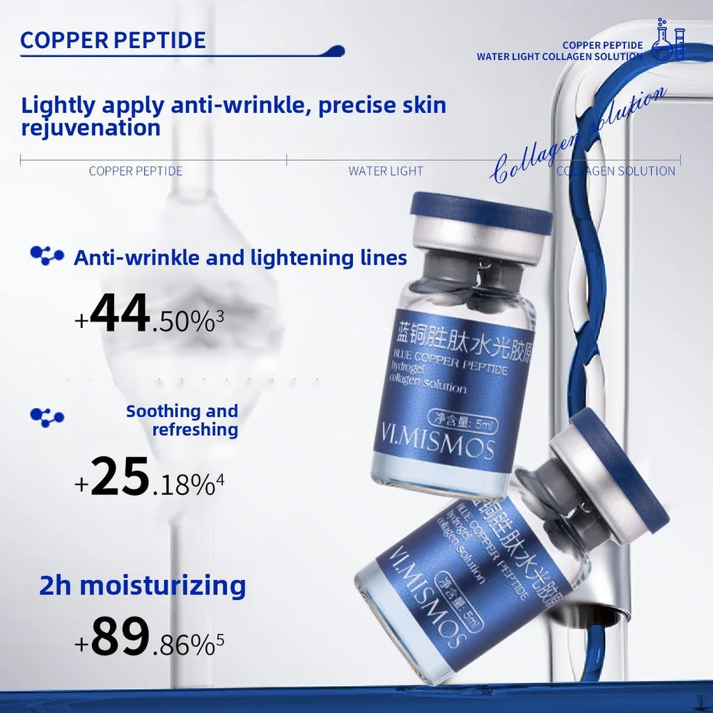 Blue Copper Peptide Facial Essence – Brightening & Firming Facial Serum Qst