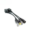 Passive PoE Cable Adapter Module 12-48V | Power Over Ethernet PoE Adapter Module Qme 5 Pairs Black