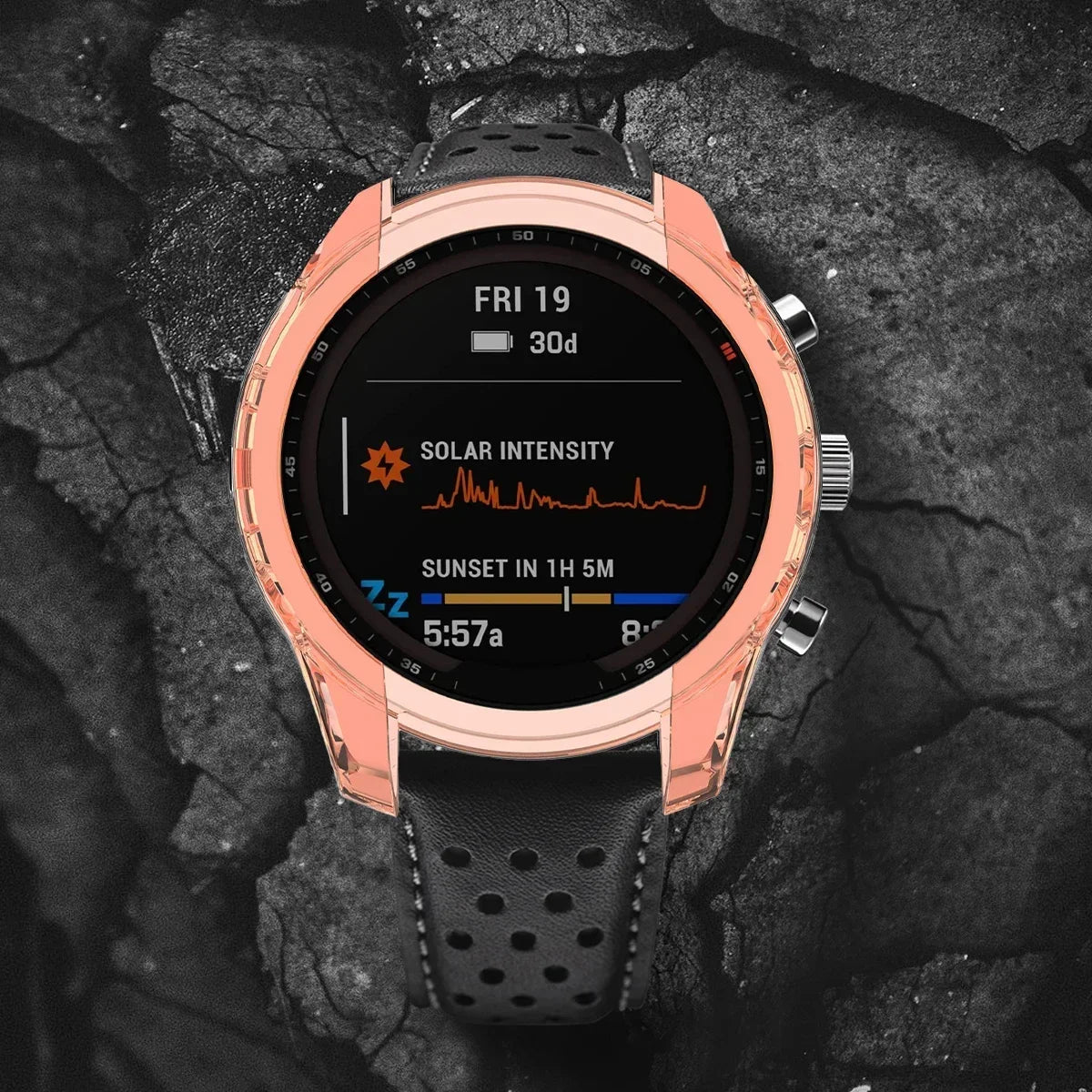 Soft TPU Protector Case for Garmin Fenix 7 6 5 Series Watch Protector Case Qme