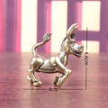 Brass Donkey Desktop Statue – Bronze Resin Figurine Ornament Desktop Figurine Qst Default Title