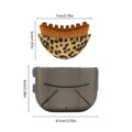 Leopard Print Chin Face Contour Massager | Portable Tool Face Contour Massager Qme Onesize