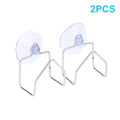 Stainless Steel Suction Cup Drain Rack & Sponge Holder Sink Drain Rack Qme 2Pcs