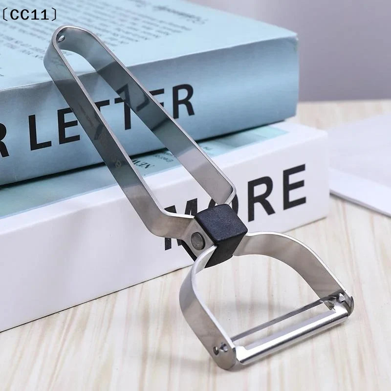 Stainless Steel Potato Peeler & Scraper | Durable Kitchen Tool Vegetable Peeler Qme