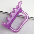 Double Push Manual Massage Tool – Shoulder & Neck Massager Manual Massage Tool Qst Purple