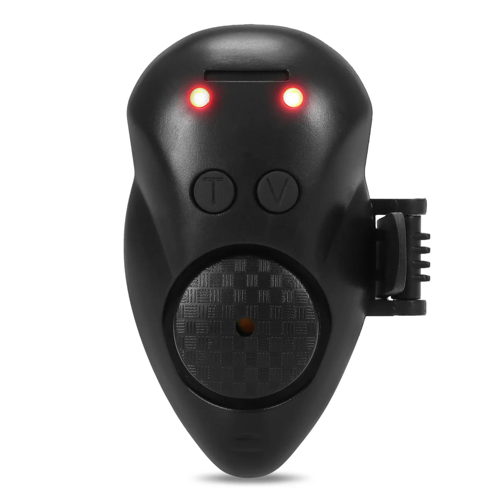 Fishing Bait Alarm LED Alert Luminous Indicator – 2 Colors Fishing Bite Alarm Qme Red CN