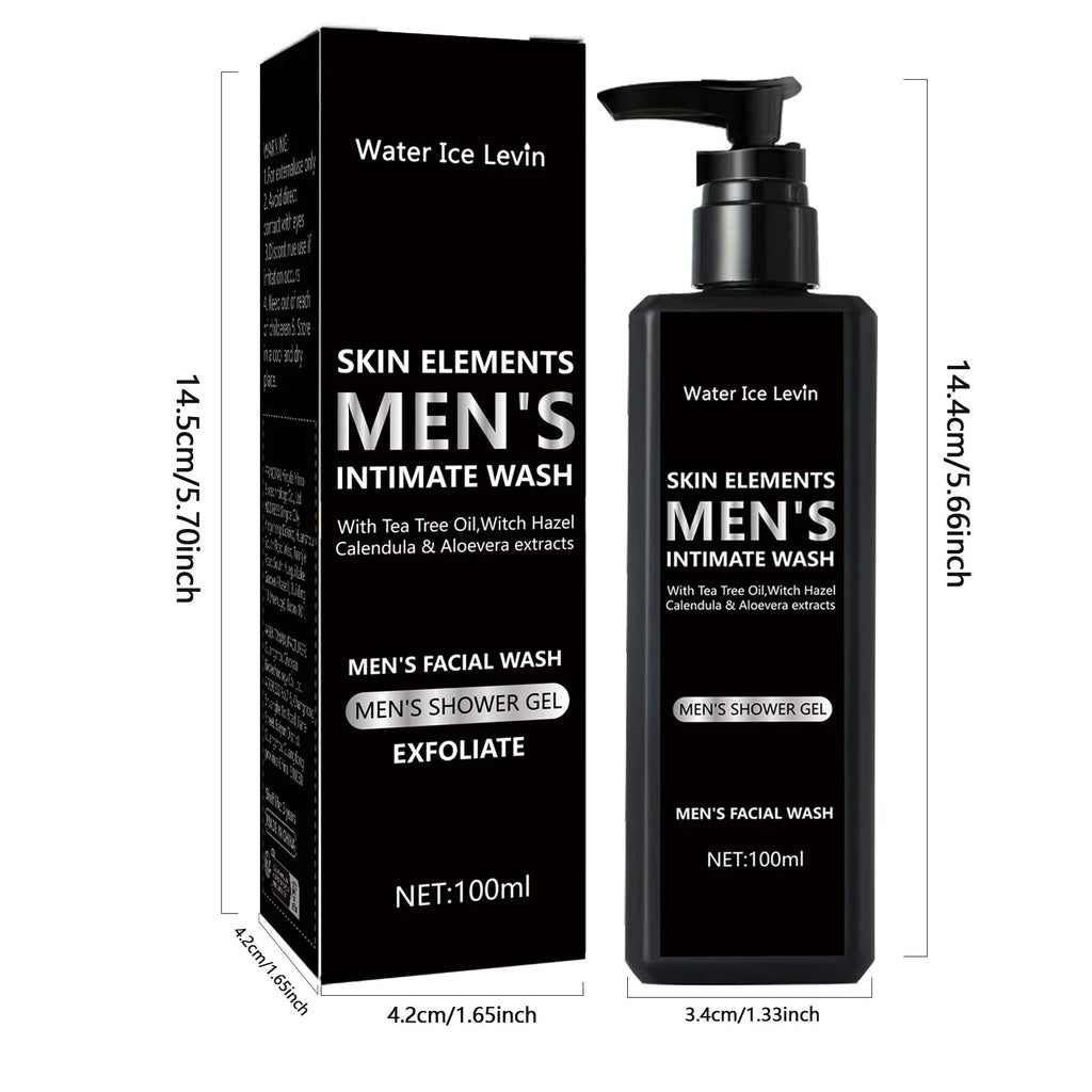 Men's Daily Facial Cleanser – Oily Skin, Deep Cleansing 100ml Men's Facial Cleanser Qme