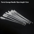 Silicone Bird Gavage Feeding Tubes for Parrots – 10pcs Bird Feeding Tube Qme 10pcs 15cm