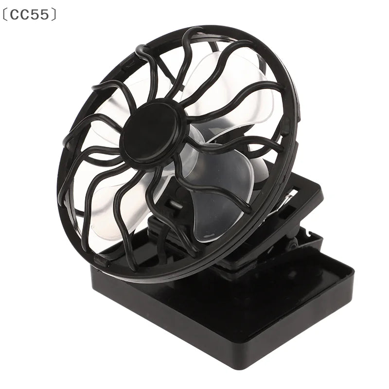 Solar Clip-On Cap Fan – Portable Hat Fan for Outdoor Use Solar Clip-On Fan Qst