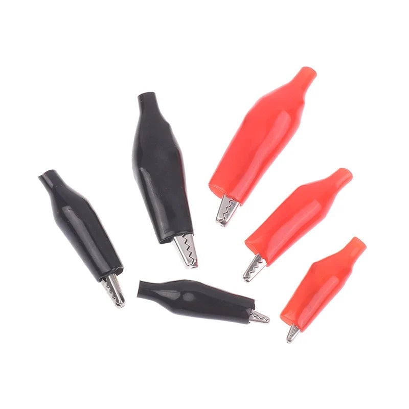 Metal Alligator Clip Crocodile Electrical Clamp Testing Probes Electrical Testing Clips Qme
