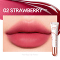 O TWO Peel-Off Lip Stain Tattoo | 48H Color-Lock, 4 Shades Peel-Off Lip Stain Qme 02 Strawberry China Mainland