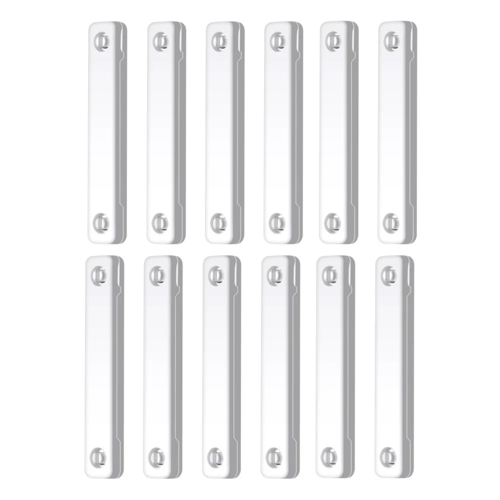 Magnetic Window Screen Clips – Drill-Free Insect Netting Fix Screen Netting Clip Qme White 12pcs