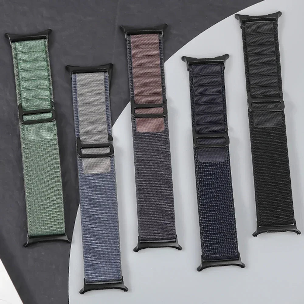 Alpine Loop Nylon Band for Samsung Galaxy Watch 7 Ultra 47mm Smartwatch Band Qme