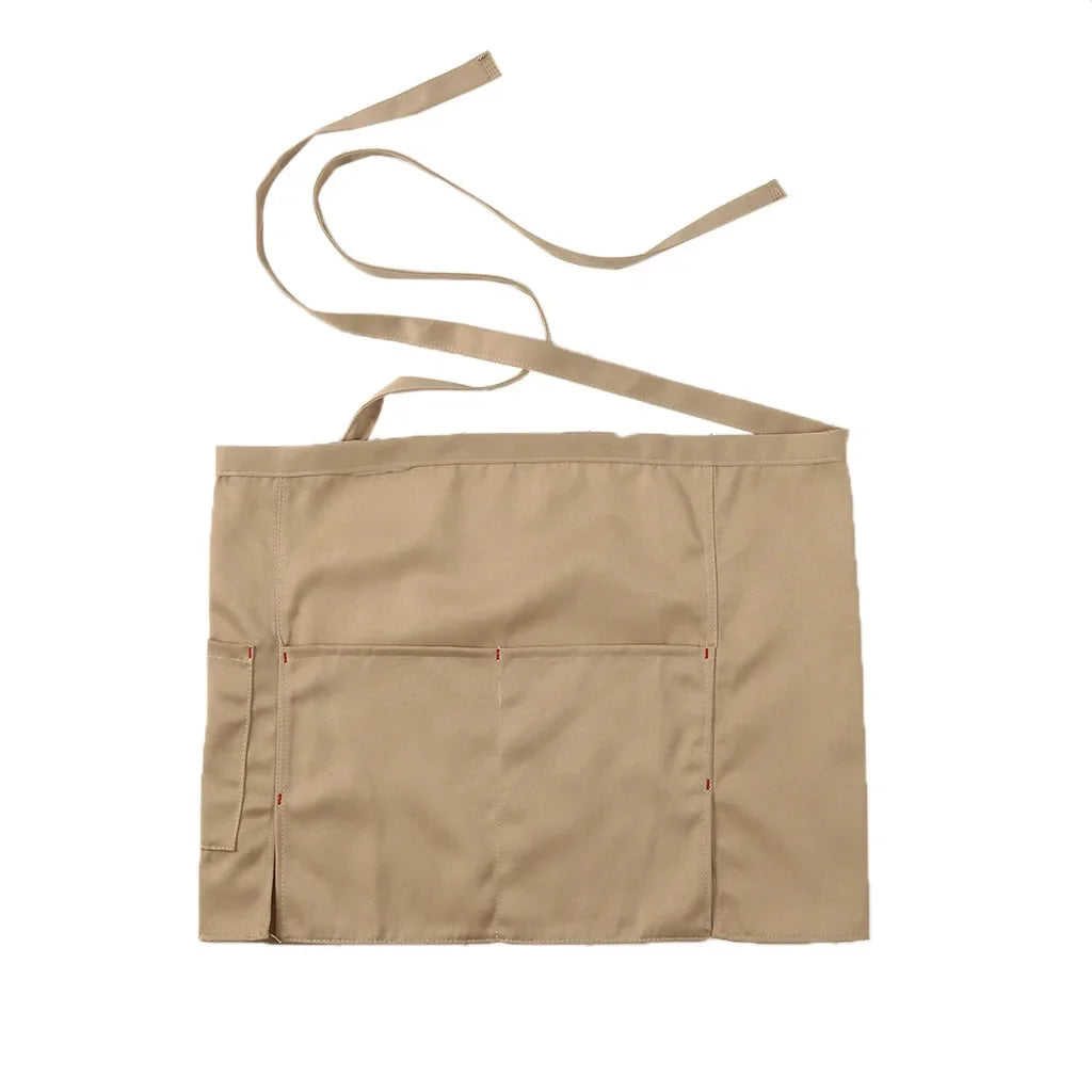 Waist Short Apron for Restaurant, Cafe & Hotel Waitstaff Waist Server Apron Qme