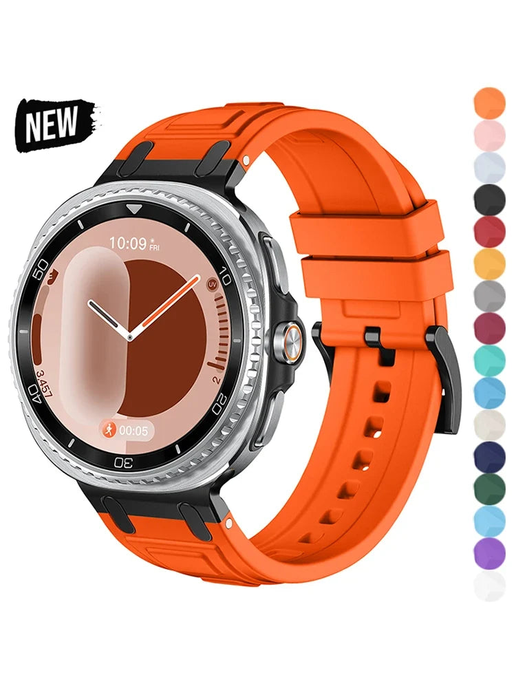 Silicone Sport Band for Samsung Galaxy Watch 9 & 8 Silicone Watch Band Qme