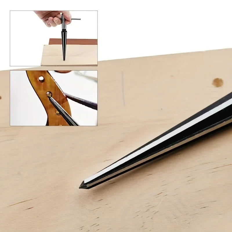 Carbon Steel Hex Cone Hole Cutter – Wood Metal Plastic Cone Hole Cutter Bit Qme