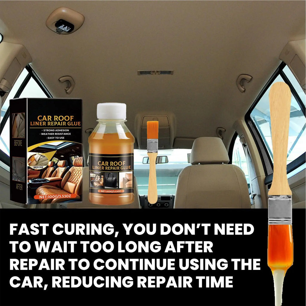 Car Headliner Repair Glue 100ml – Strong Interior Adhesive Automotive Repair Adhesive Qme