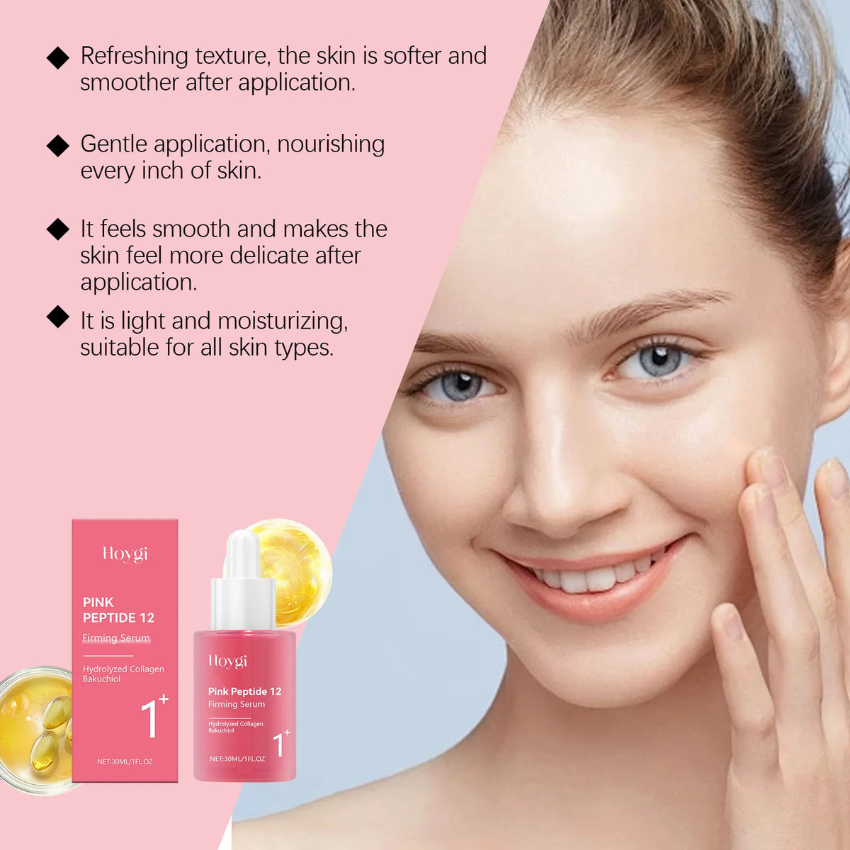 Hoygi Niacinamide Firming Face Serum – Hydrating & Smoothing Face Serum Qst