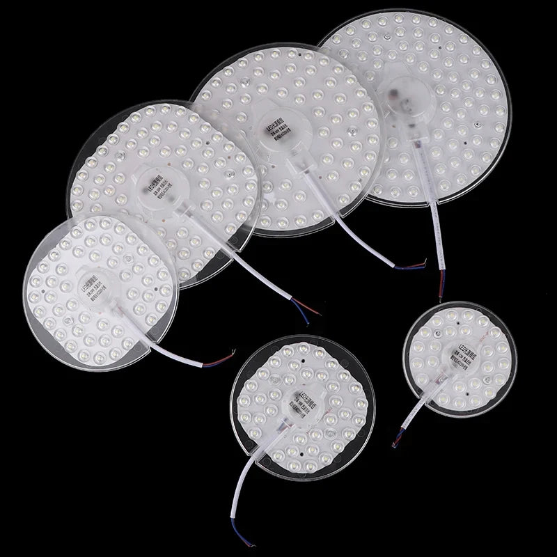 AC220V LED Round Panel Light with Magnetic Mounting | 7 Colors LED Panel Light Qme