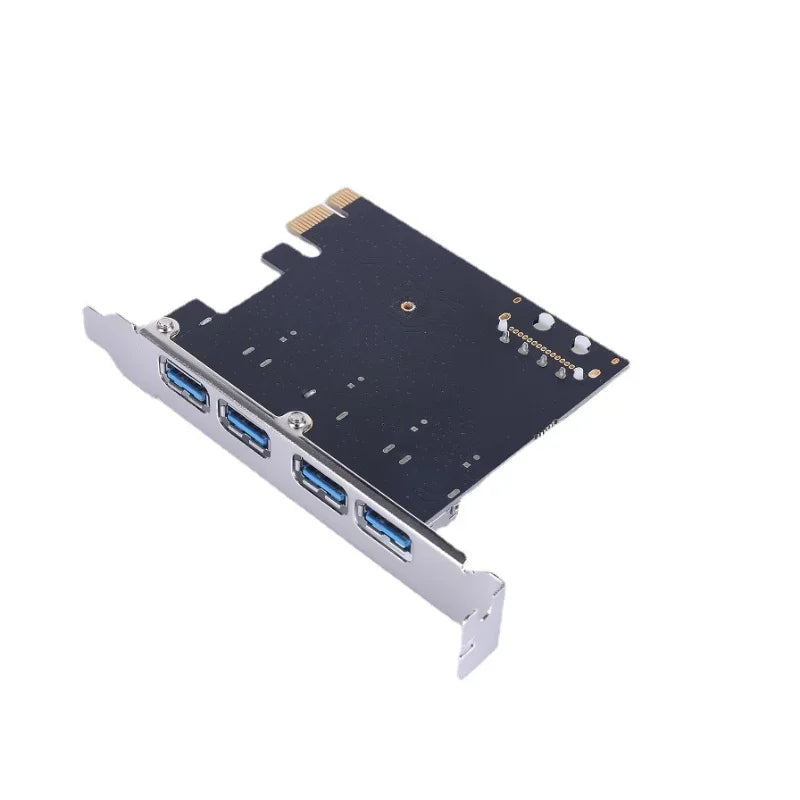 USB 3.0 PCIe Expansion Card – 4-Port Hub, 5Gbps | Qme PCIe USB Expansion Card Qme Default Title
