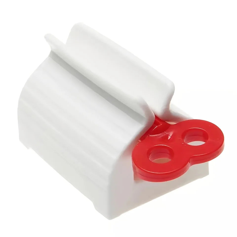 Toothpaste Tube Squeezer & Roller – No-Waste Dispenser Tube Squeezer Dispenser Qme Red