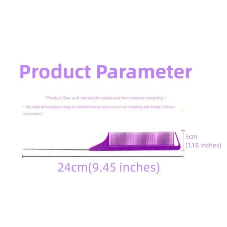 Pointy Tail Comb for Braiding, Wig Parting & Hair Styling Hair Styling Comb Qme