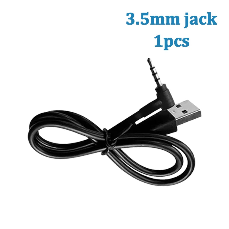 EJEAS V6 PRO V4 PLUS USB Charge Cable 3.5mm Type-C Intercom Charging Cable Qst 1 PCS 3.5mm