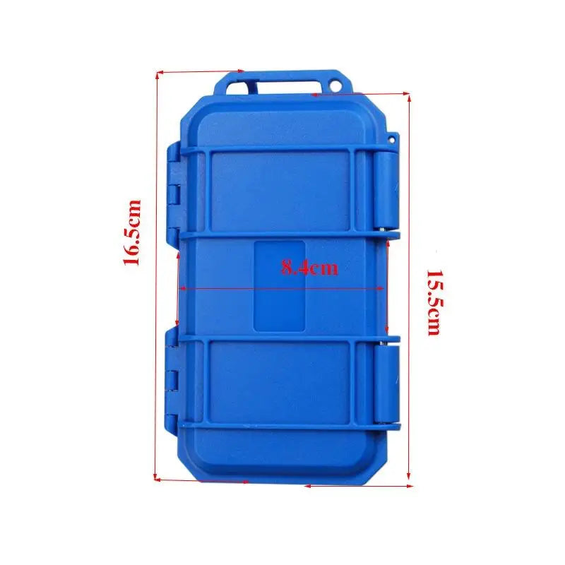 Tactical Waterproof Shockproof EDC Storage Box – ABS Case Tactical Storage Box Qst