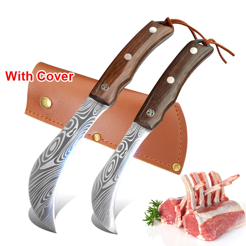 Hand Forged Stainless Steel Boning & Paring Chef Knife Kitchen Chef Knife Qst