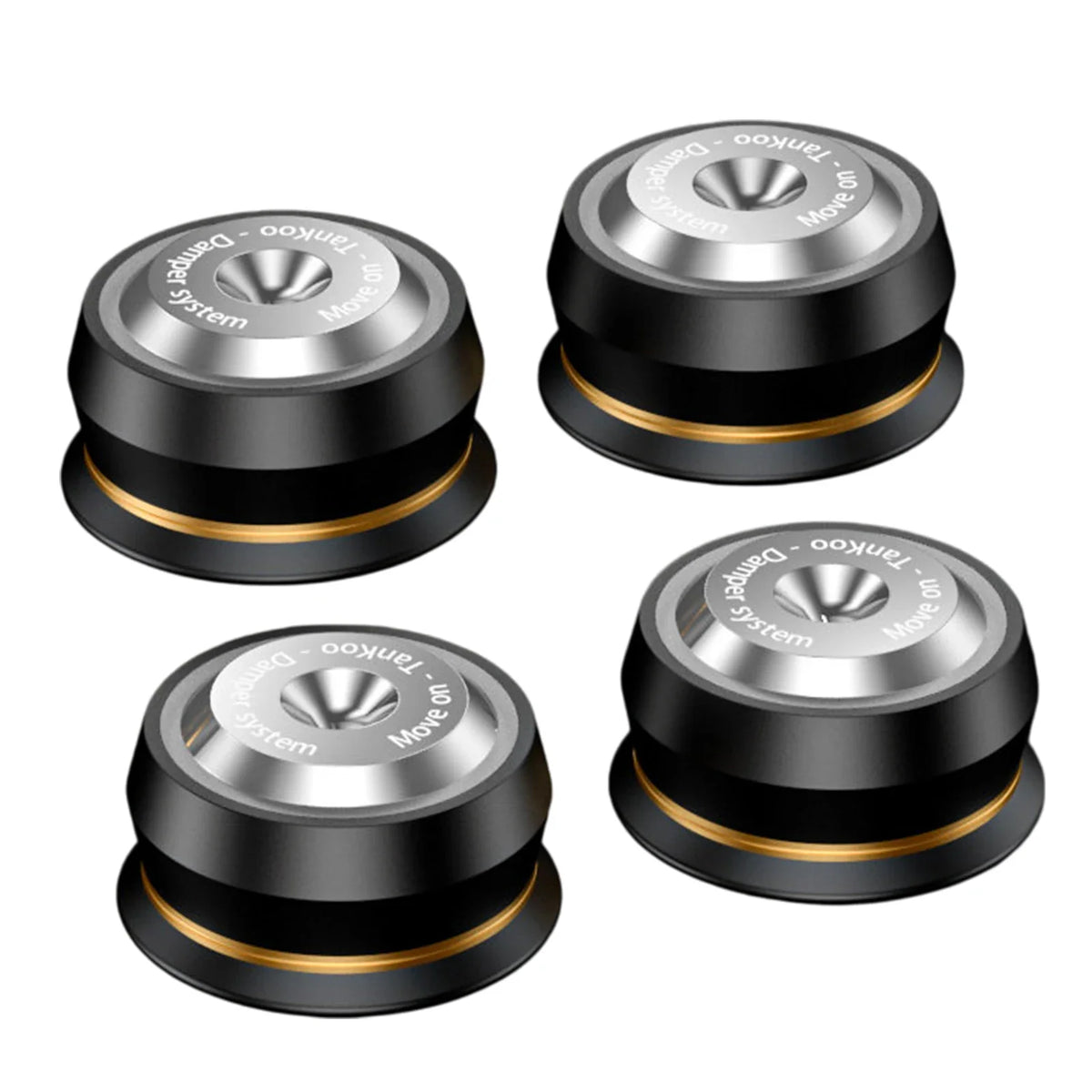 Speaker Isolation Stand Feet Stainless Steel 63x26mm | APWIKOGER Speaker Isolation Feet Qme 4Pcs