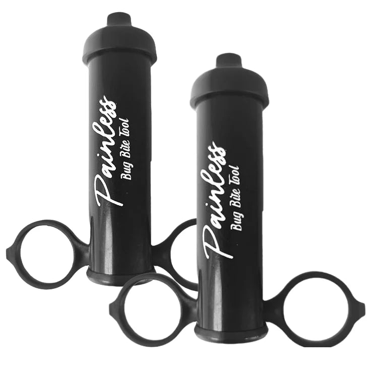 Venom Extractor Pump – Outdoor Snake & Insect Bite First Aid Kit First Aid Kit Qst 2pcs black