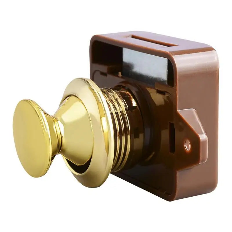 Keyless Push Cabinet Lock for RV Caravan Boat Cupboard Cabinet Latch Lock Qst