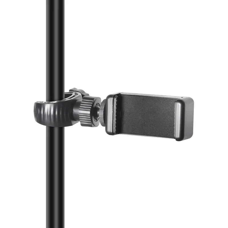 Universal Smartphone Holder Clip Mount for Microphone Stands Phone Holder Mount Qme