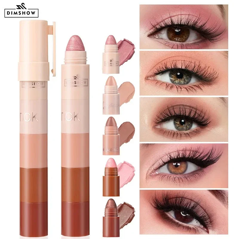 Eyeshadow Pencil Velvet Matte Shimmer Highlight – 4 Shades Eyeshadow Pencil Qme