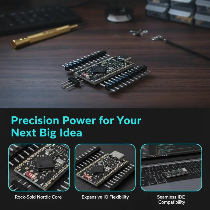 NRF52840 Nice Nano V2 Bluetooth Dev Board | Pro Micro Bluetooth Dev Board Qme