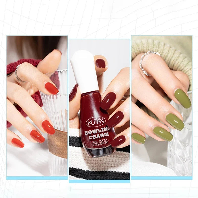 40 Colors Water-Based Quick-Dry Peel-Off Nail Polish Set Peel-Off Nail Polish Qme