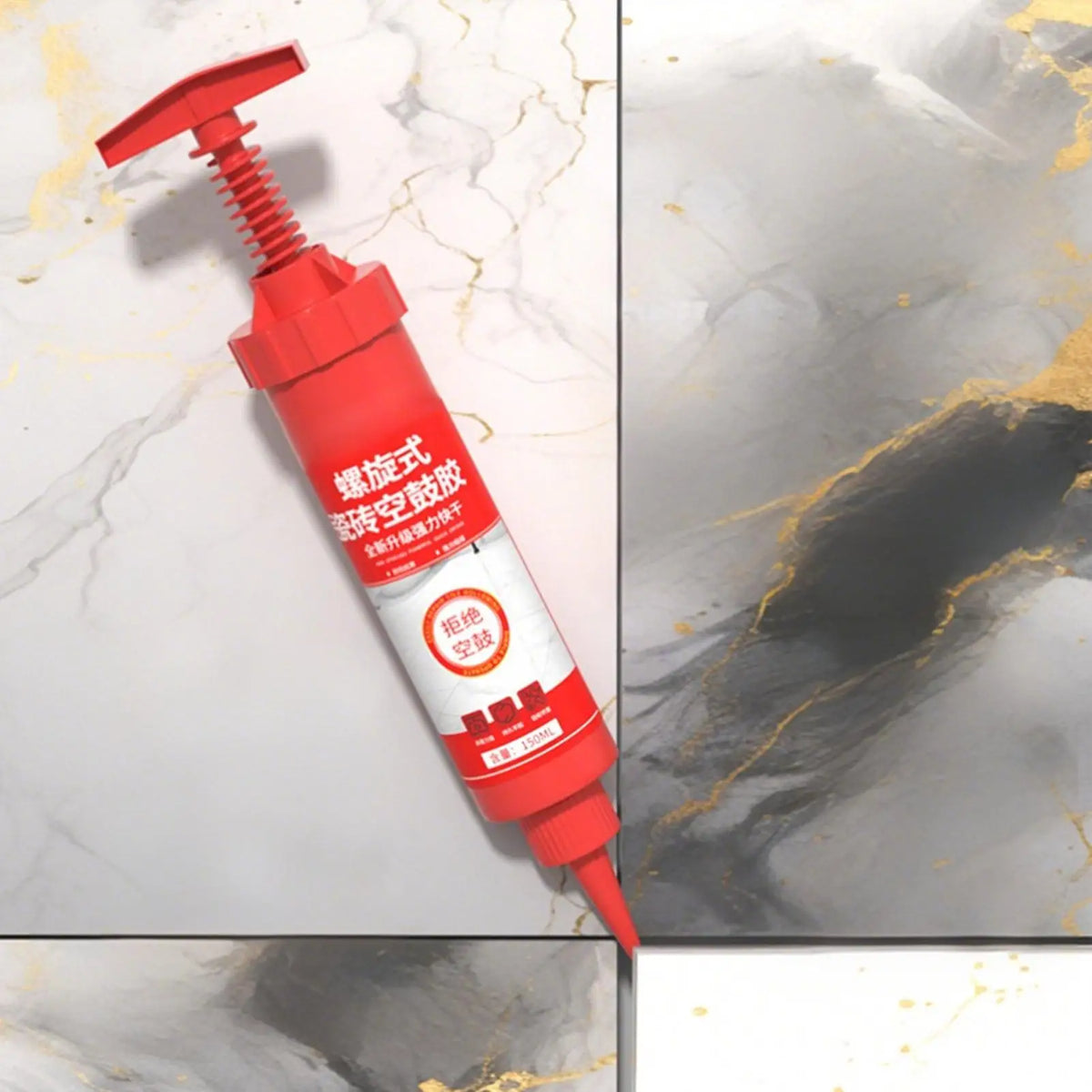 Shower Grout Crack Filler – Quick-Dry Rust-Proof Adhesive Sealant Grout Crack Filler Qme