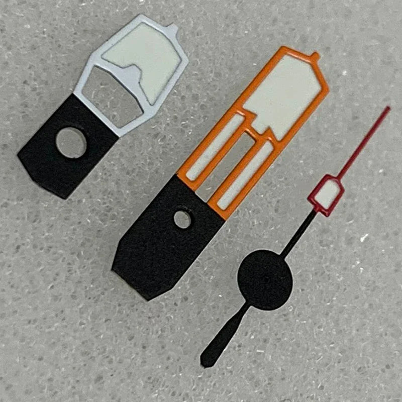 Luminous Watch Hands for NH35/NH36 – Orange Red White Green Watch Hands Qme