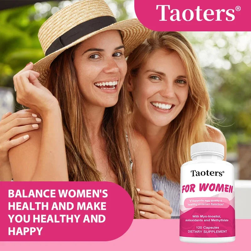 Myo-Inositol Supplement for Women – Hormonal & Cycle Balance Women's Supplement Qst