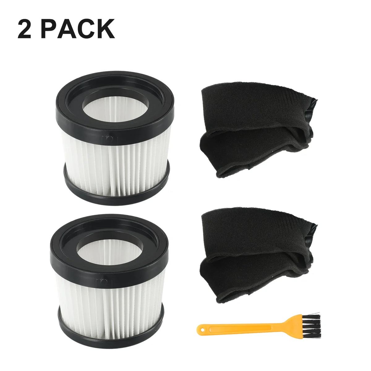 DEWALT DCV5011H DCV501HB Replacement Foam Sleeve Filters 2-Pack Vacuum Filter Qme
