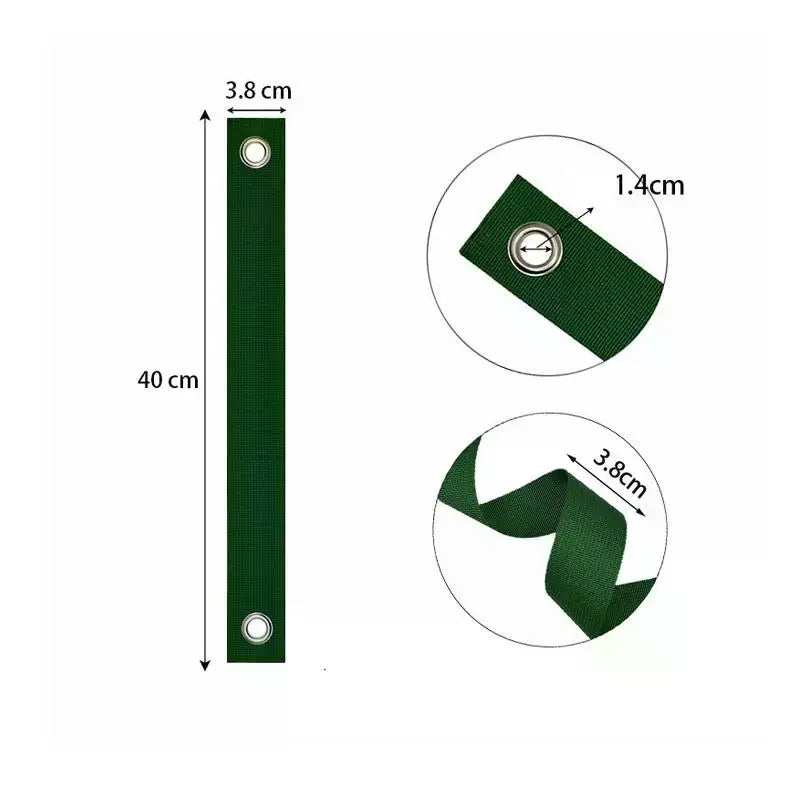 5 Nylon Tree Support Straps with Reinforced Metal Grommets Tree Support Straps Qme