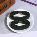 Elastic Trouser Leg Straps for Riding & Cycling – 1 Pair Trouser Leg Straps Qme Green
