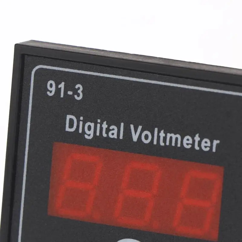 LED Digital Voltmeter for Single Phase Diesel Generator Digital Voltmeter Qme
