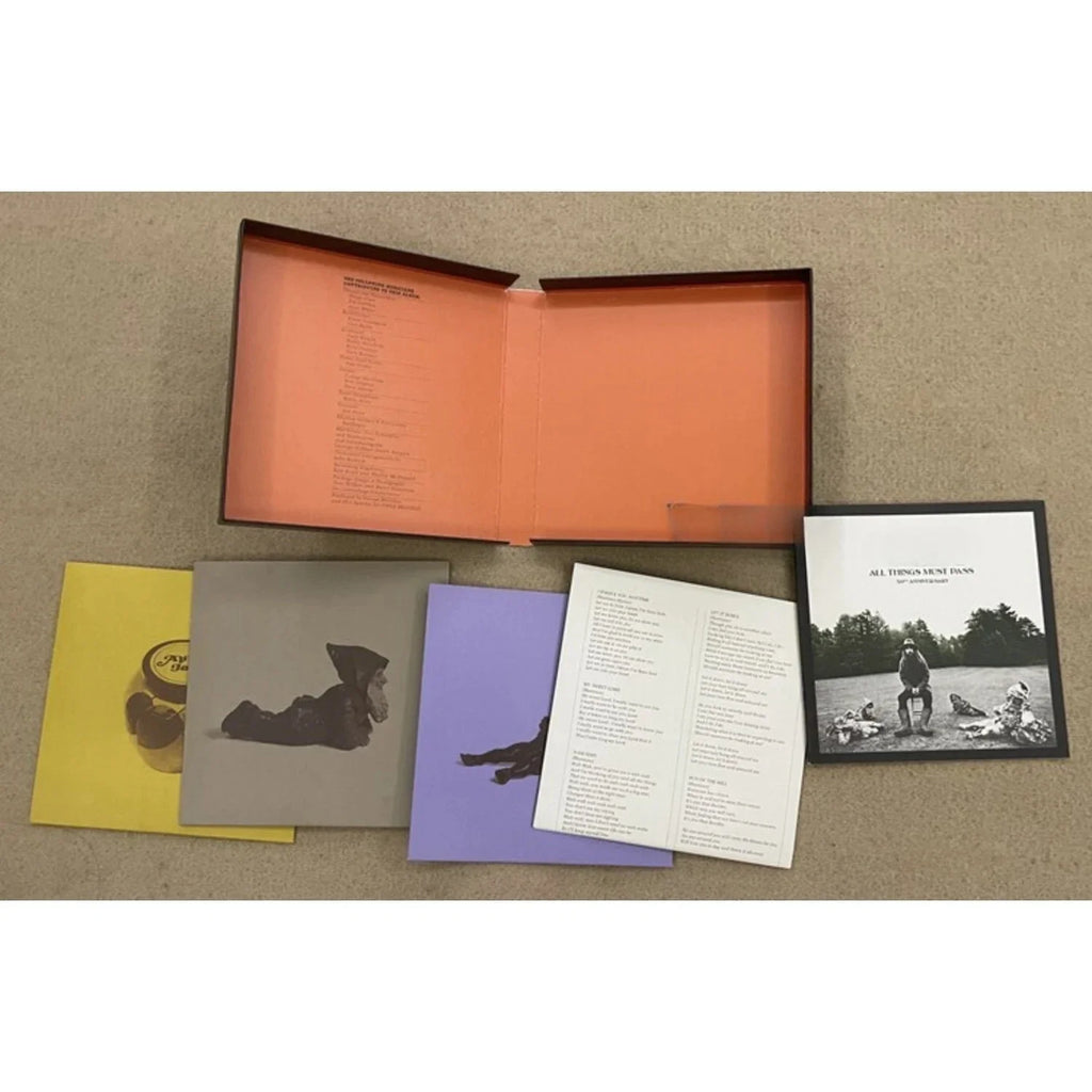 All Things Must Pass 50th Anniversary Deluxe 3CD Set Collector's CD Box Set Qme